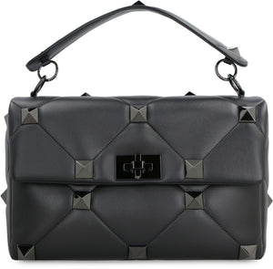 Valentino Garavani - Roman Studs leather shoulder bag-1